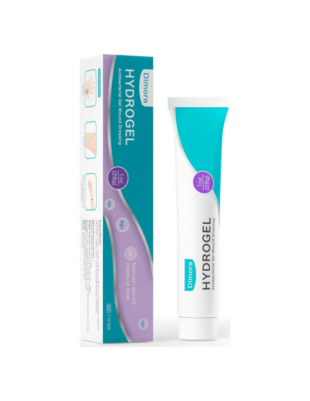 Gel Antibacteriano Dimora Hidrogel Plata 28.35g para Heridas