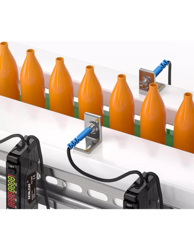 Amplificador de fibra óptica AKINLOAF FV-22N, sensor de proximidad