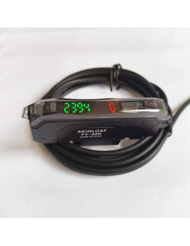 Amplificador de fibra óptica AKINLOAF FV-22N, sensor de proximidad