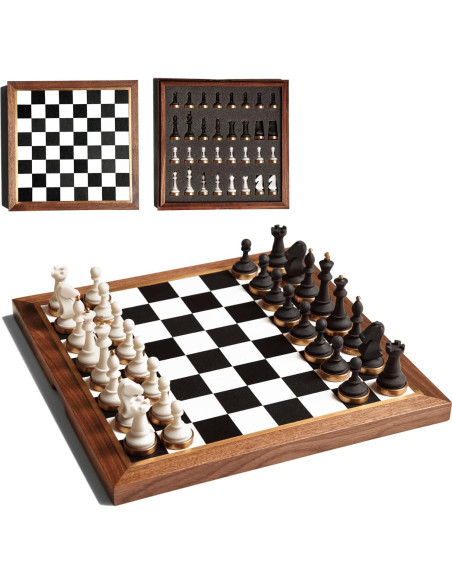 Juego de Ajedrez de Madera Premium The Craft House 27.94 cm