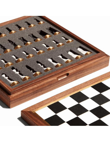 Juego de Ajedrez de Madera Premium The Craft House 27.94 cm