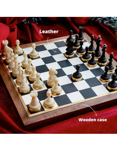 Juego de Ajedrez de Madera Premium The Craft House 27.94 cm
