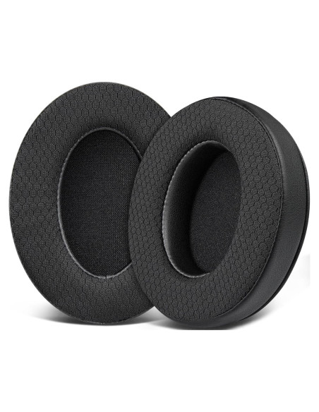 Almohadillas de Tela SOULWIT para Auriculares HyperX Cloud - Negro