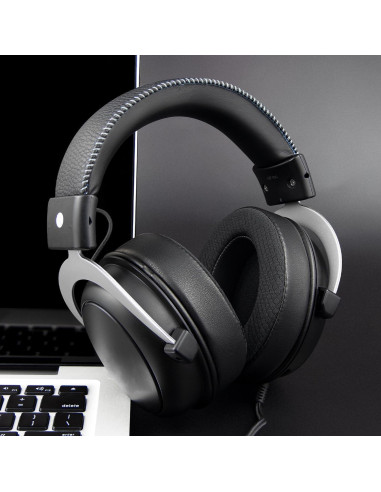 Almohadillas de Tela SOULWIT para Auriculares HyperX Cloud - Negro