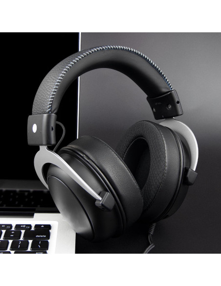 Almohadillas de Tela SOULWIT para Auriculares HyperX Cloud - Negro