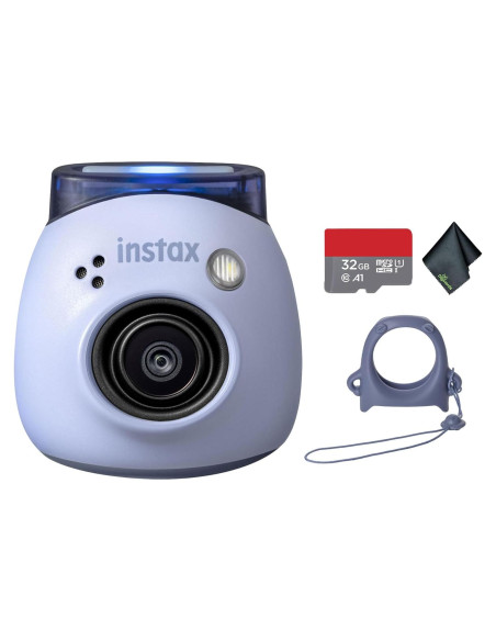 Cámara Digital Fujifilm INSTAX PAL Azul Lavanda + 32GB