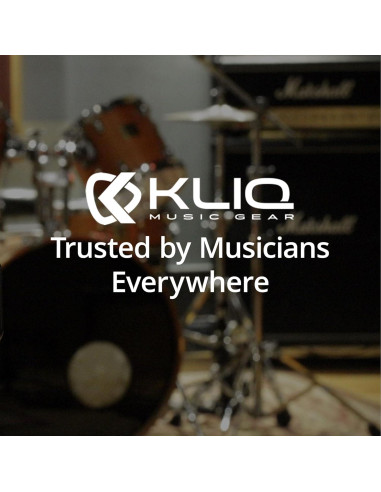 Pedal de Efecto Compresor KLIQ Tiny-Compressor Naranja