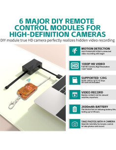 Cámara de Seguridad Interior USBRMT 1080P con Tarjeta 64GB 2