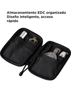 Organizador EDC ALPAKA HUB Pouch Pro - Bolsa Pequeña Negra 2