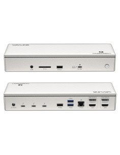 Dock Thunderbolt 4 WAVLINK 100W 4K 60Hz 15-en-1 para Mac y PC