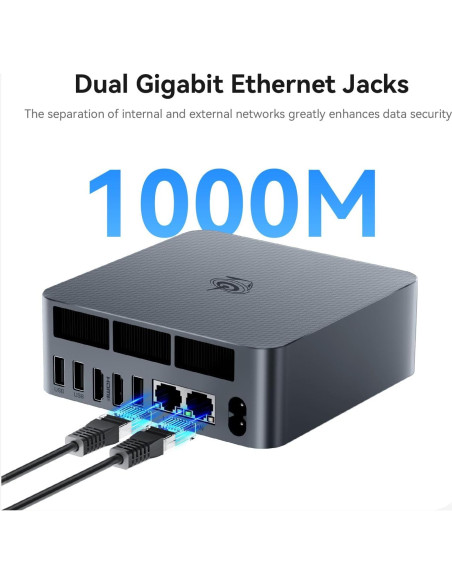 Mini PC Beelink EQI12, Intel Core i5-1235U, 32GB RAM, 500GB SSD