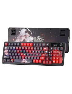 Teclado Gaming Inalámbrico Redragon K719 PRO Rosa 95 Teclas