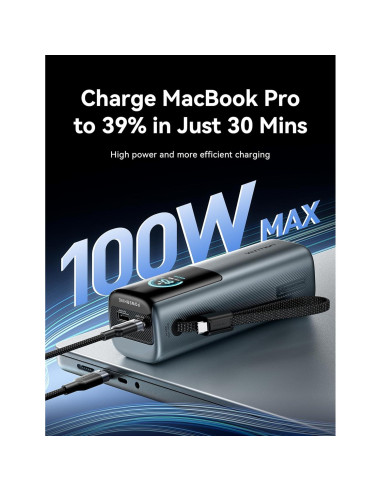 Banco de Energía Portátil VENTION 20000mAh 165W Carga Rápida