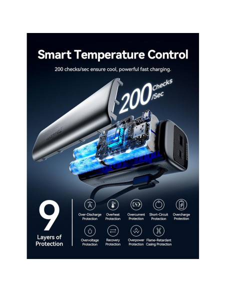 Banco de Energía Portátil VENTION 20000mAh 165W Carga Rápida