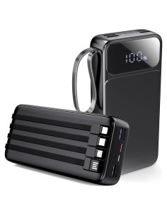 Cargador Portátil 50000mAh Znoyaf con 7 Salidas y Carga Rápida