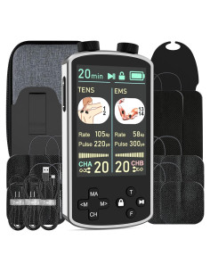 Unidad de Estimulacion Muscular TENS EMS Belifu 4 en 1 36 Modos
