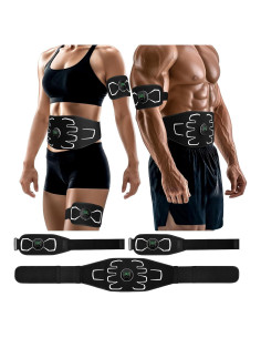 Estimulador Muscular Electrónico GLLAPITK Abdominal Portátil