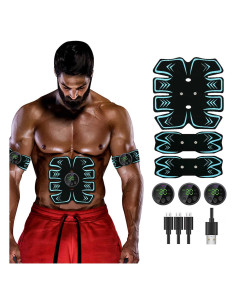 Entrenador Muscular USB SPORTLIMIT 10 Modos 39 Niveles