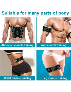 Entrenador Muscular USB SPORTLIMIT 10 Modos 39 Niveles 2