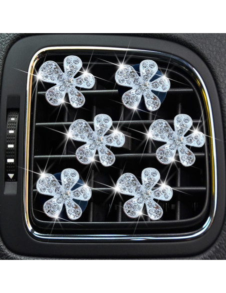 Clip de Ventilación para Coche Galyacht con Rhinestones Rosa