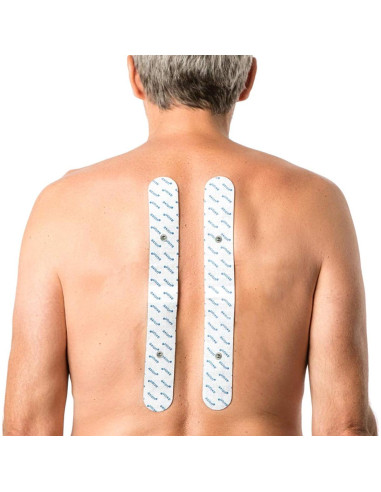 Electrodos TENS Axion - Juego de 4 Reutilizables 5x5cm