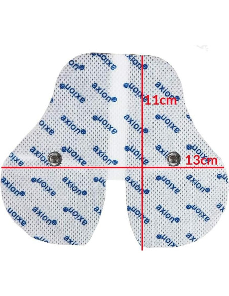 Electrodos TENS Axion - Juego de 4 Reutilizables 5x5cm