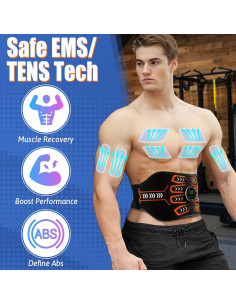 Estimulador Muscular Electrónico Cyhentoon HZ-03 8 Modos 2