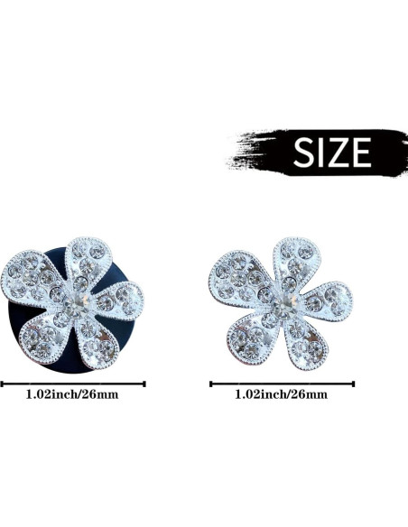 Clip de Ventilación para Coche Galyacht con Rhinestones Rosa