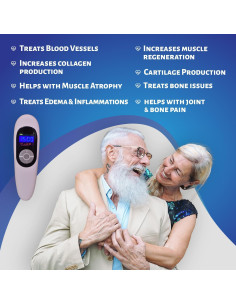 Dispositivo de Terapia de Láser Frío FUNRE 650nm 808nm 2