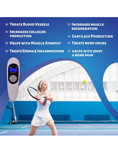 Dispositivo de Terapia de Láser Frío FUNRE 650nm 808nm