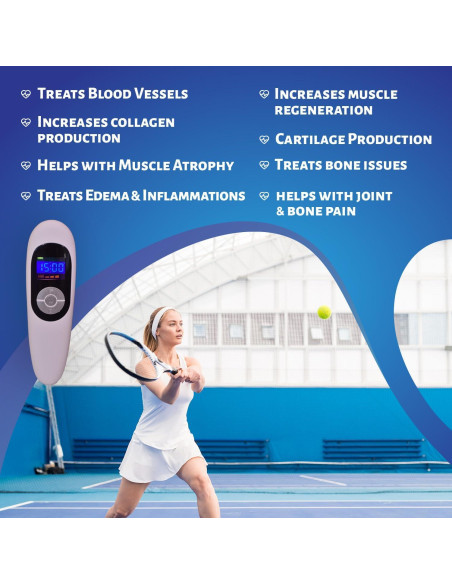 Dispositivo de Terapia de Láser Frío FUNRE 650nm 808nm