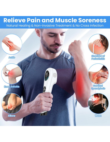 Dispositivo de Terapia con Láser Frío I-THERA-U 2da Generación 808nm 650nm