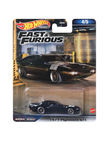 Hot Wheels Plymouth GTX 1971 HNW55 - Coche de colección