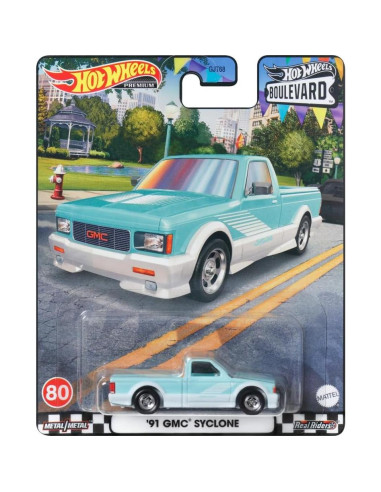 Camioneta Hot Wheels Mattel HKF24 '91 GMC Cyclone 4x4