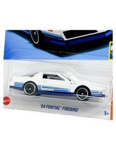 Hot Wheels Pontiac Firebird 1984 Blanco 1:64 Coleccionable