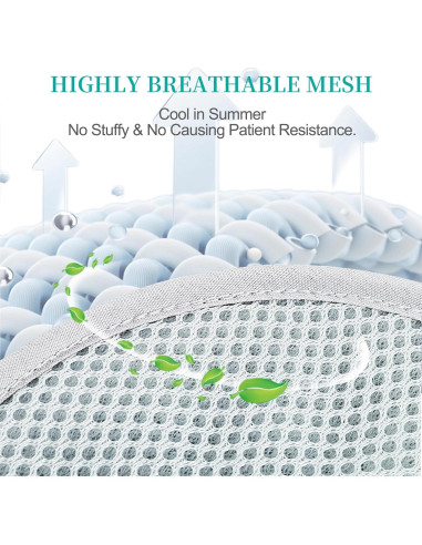 Guantes de Restricción Médica Lefeke - 2 Piezas, Gris