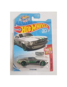Hot Wheels 2018 Exclusivo Walmart '67 Mustang Zamac 4/10
