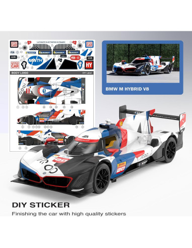 Coche RC BMW M Hybrid V8 1:14 Control Remoto Luces y Puertas