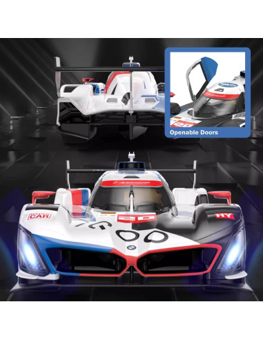 Coche RC BMW M Hybrid V8 1:14 Control Remoto Luces y Puertas