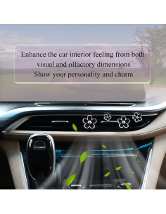 4 Clips de Ventilación de Flores ORIESSE para Auto - Aromatizantes 2