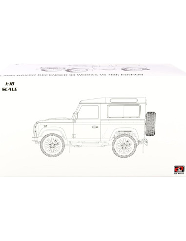 Auto a Escala 1/18 LCD Models Defender 90 V8 2018