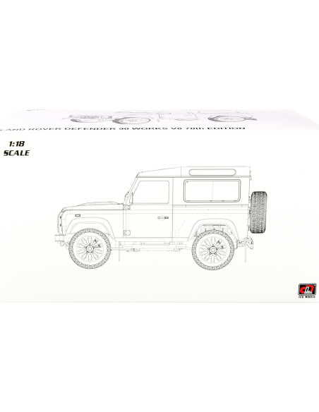 Auto a Escala 1/18 LCD Models Defender 90 V8 2018