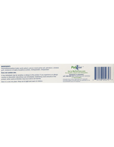 Crema Adhesiva para Dentaduras Poli-Grip Original 39.4 g