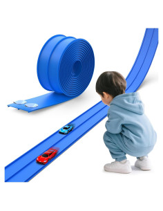 Pista de Carreras Flexible 4.57 m para Coches 1:64 - DIY
