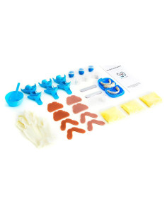 Kit de Dentaduras DIY DENTUREWAY - 3 Juegos de Dientes Falsos