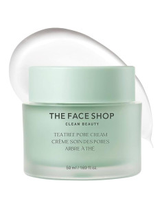 Crema Hidratante de Poros The Face Shop - Árbol de Té - AHA BHA PHA