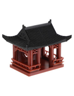 Estatua de Jardín Zen Mini Pagoda VINTORKY 3.81x4.49 cm