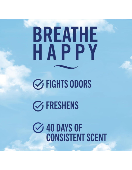 Ambientador de Auto Febreze Clip Hielo Platino 3 Piezas 91g