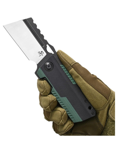 Cuchillo Plegable Sitivien ST155 Acero Sandvik 14C28N 19.5 cm