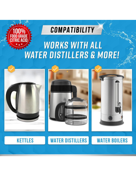 Limpiador Desincrustante de Ácido Cítrico ACTIVE - 0.91 kg